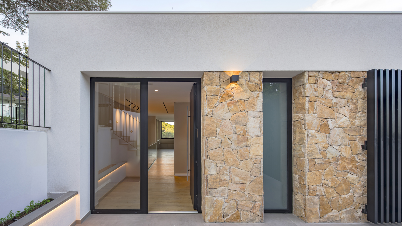 Façana - habitatge unifamiliar Maresme